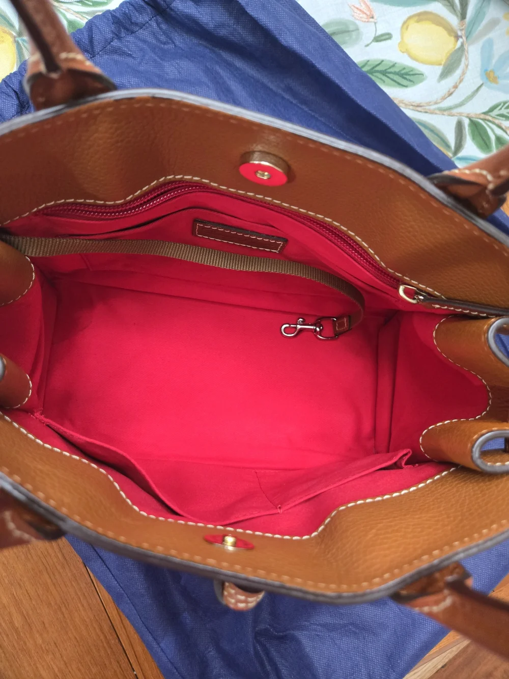 Dooney & Bourke structured satchel